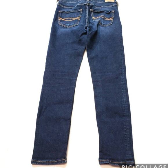 Abercrombie & Fitch Jeans Skinny Womens 2 26 Waist Blue Regular Denim Pants - Picture 3 of 6